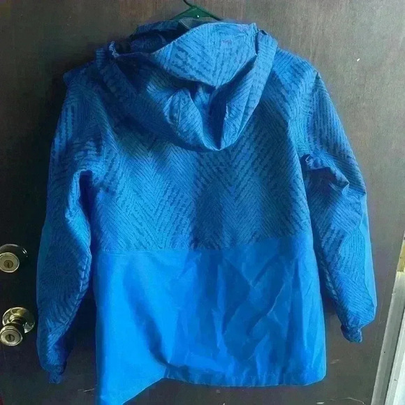 Columbia Omnitech Youth Boys Bugaboo II Bright Indigo Jacket, Large - Picture 6 of 10